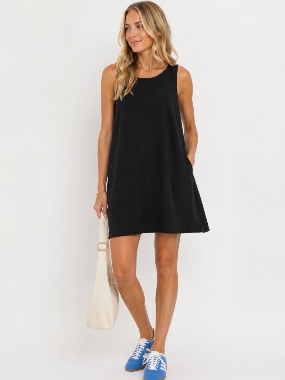 Athleta Retreat linen dress